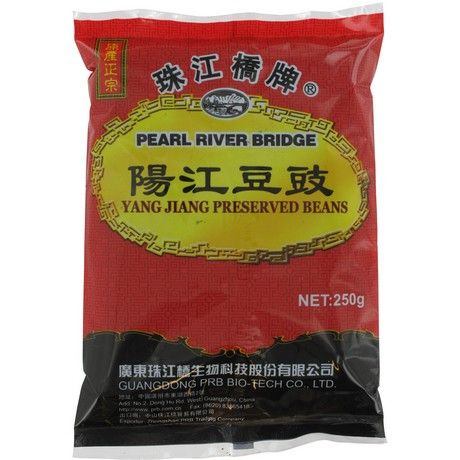 FERMENTOVANÁ ČIERNA FAZUĽA (DOUCHI) 250G PRB