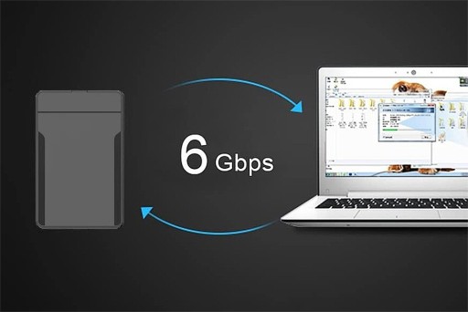 Púzdro na HDD 2.5 SATA USB 3.0 SLIM