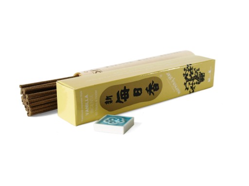 Japonské vanilkové vonné tyčinky - relax, radosť