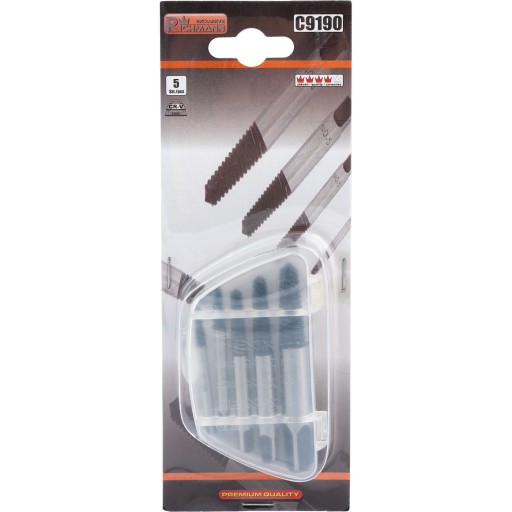 C9190 SADA OVLÁDAČOV 5 M3-M18 CHROMOLYBDENUM RICHMANN