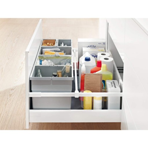 BLUM Z43L100S ANTARO, prepážka na lištu, šedá