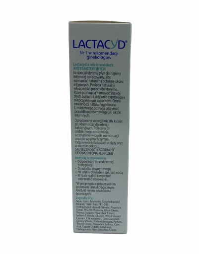 ANTIBAKTERIÁLNA LACTACID Hygiene Liquid Int.200 ml