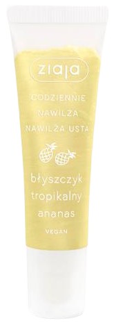 ZIAJA Tropický ananásový lesk na pery 12 ml