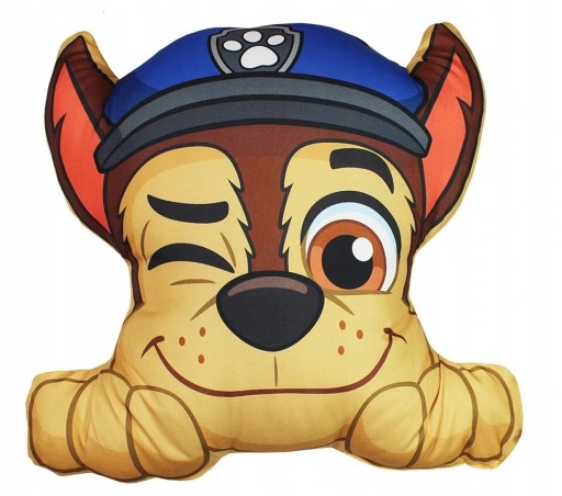 Vankúš v tvare psa Chase od Nickelodeon's Paw Patrol