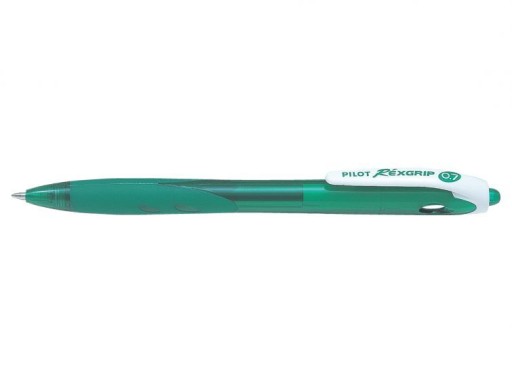 Automatické guľôčkové pero PILOT Rexgrip, zelené