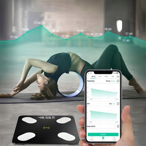 KÚPEĽŇOVÁ VÁHA ELEKTRONICKÉ ANALYTICKÉ BLUETOOTH PRESNÉ SMART 25V1