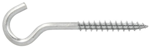 Stropný hák 5x60 mm pre mnoho použití v dreve Koelner 8 ks.