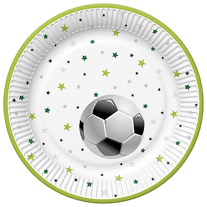Taniere 22,7 cm '' Futbal '' /8 kusov
