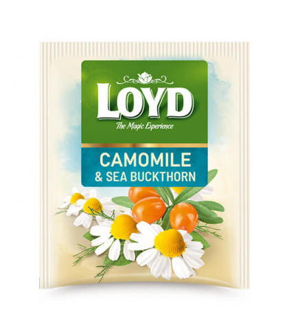 Bylinkový čaj Harmanček s rakytníkom Lemongrass Limetka 20T LOYD