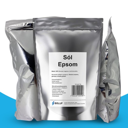 EPSOM HORKÁ SOĽ, KÚPEĽ SÍRAN HORČÍK 1kg