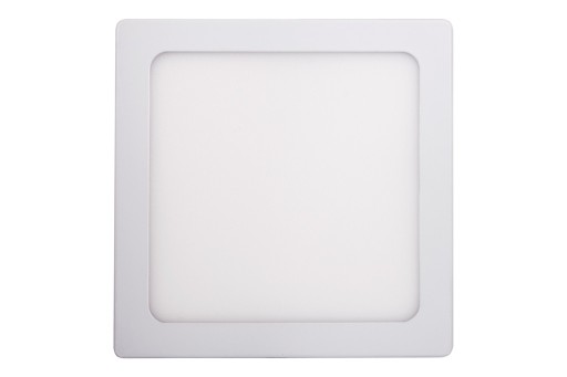 Štvorcový prisadený LED stropný panel, 18W, NEUTRÁL