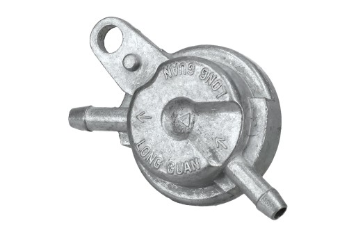 Palivový kohútik, 3 vývody, skúter GY6 50 125 4T