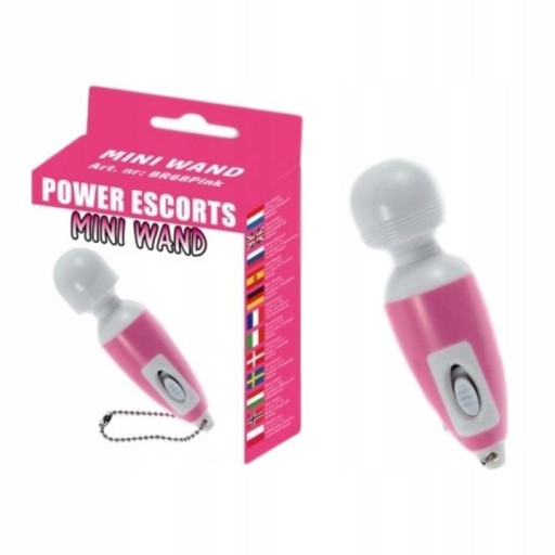 Power Escorts Mini Wand – ružová