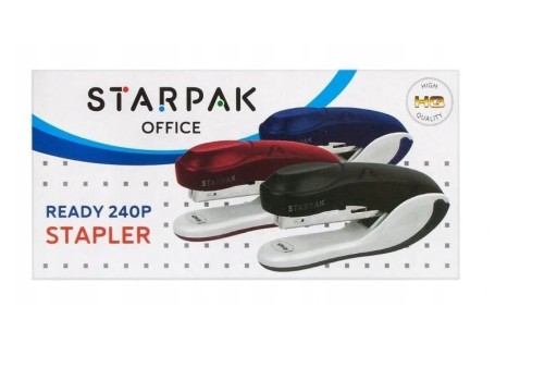 KANCELÁRSKA ZOŠÍVAČKA 12K STARPAK NAVY BLUE