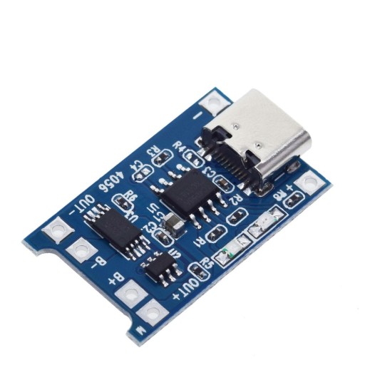 TP4056 Li-ION USB TYP C USB-C 1A nabíjačka článkov