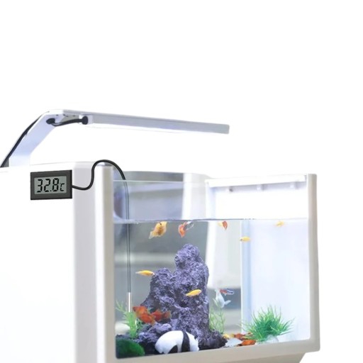 DIGITÁLNY ELEKTRONICKÝ LCD TEPLOMER SO SONDOU