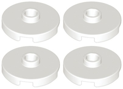 LEGO 18674 TILE 2x2 biela NOVINKA (2g) 4 ks.