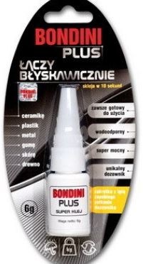 BONDINI PLUS 6G KYANOAKRYLÁTOVÉ LEPIDLO