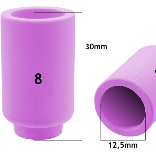 10x keramická tryska TIG #8 13N12 SR9 SR20