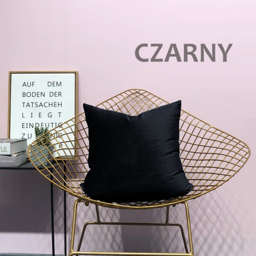 ZAMATOVÝ OBLIEK NA VANKÚŠ 40X40 JASIEK MILUTKA MNOHÉ FARBY
