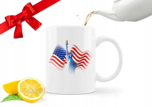 HRNČEK USA Spojené štáty Vlajka New Yorku + MENO