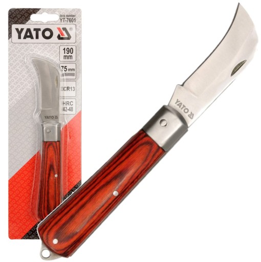 MONTÁŽNY Nôž skladací SILEPAK 190mm YATO YT-7601