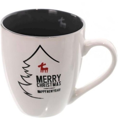VEĽKÝ porcelánový hrnček na kávu a čaj, 500 ml