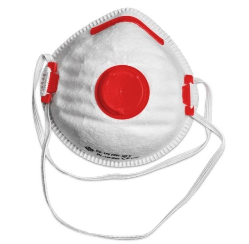 Maska FILTRAČNÁ polomaska s ventilom FFP2