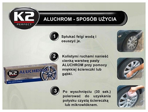 E4O70 K2 LEŠTIACA PASTA NA CHróm A HLINÍKOVÉ KOVY K2 K003