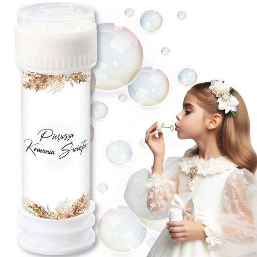 MYDLOVÉ BUBLINY Prvé sväté prijímanie ďakovný darček BOHO gadget