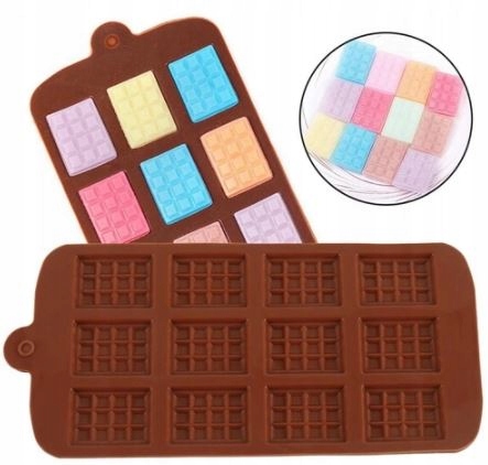 SILIKÓNOVÁ FORMA NA ČOKOLÁDOVÉ MINITYČKY MALÉ ČOKOLÁDY