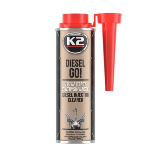 DOPLNOK DIESEL K2 GO! ČISTENIE VSTREKOVAČA