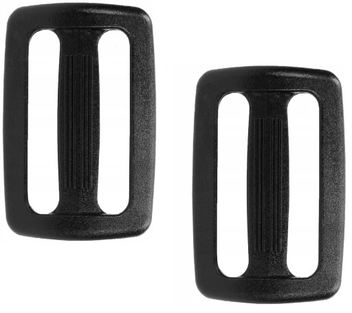 NASTAVOVAČ 4cm na TAŠKU POPRUH ČIERNA 40mm - 2 ks.
