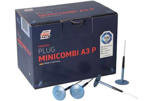 Čap so záplatou na opravu pneumatík Minicombi A3 TipTop