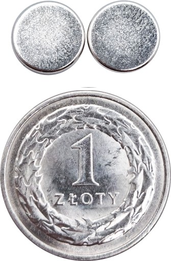 Neodymový valcový magnet okrúhly 10*2mm silný antikorózny set 10ks