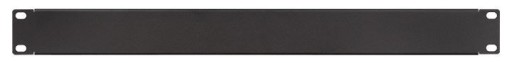 Kryt RACK 19” 1U, Netrack, čierny