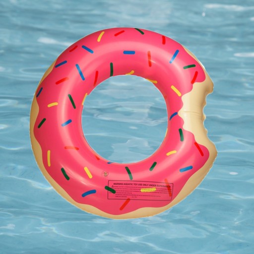 PLAVECKÝ DONUT DONUT NAFUKOVACÍ VEĽKÝ PONTOO 60cm
