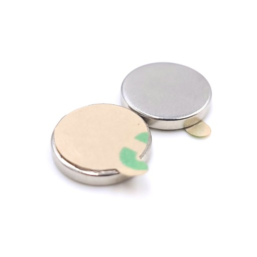 VALEC NEODYMIOVÝ MAGNET 8x1mm 3M LEPIDLO, samolepiace, okrúhle, HUNTER 10KS