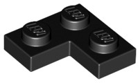 LEGO 2420 ROHOVÝ TANIER 2x2 čierny NOVINKA (1g)