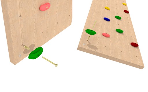 1x Zásuvka M8 x 30 mm, skrutkovaná do dreva, imbusový kľúč 8, záslepka
