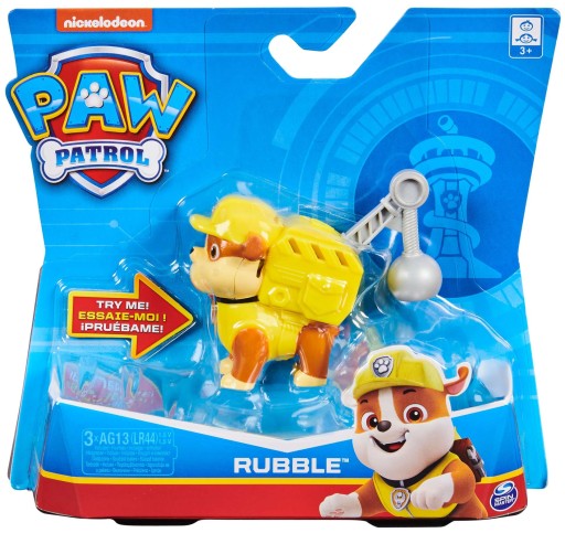 POSTAVA PAW PATROL PSA RUBU STAVBA MUŽ SO ZVUKOM POSTAVA 6 CM
