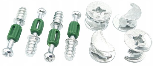 Excentrická nábytková spojka 24 mm euroháčik