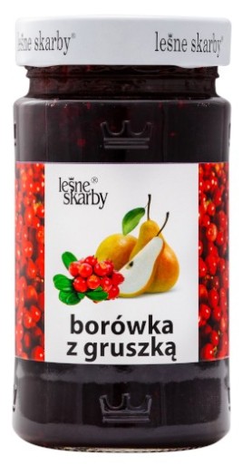 HORSKÉ ČUČORICE S HRUŠKOU K MÄSO A SYRU 320g Leśne Skarby - Vysoká kvalita