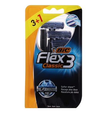 Bic Flex 3 jednorazový holiaci strojček 4 ks.