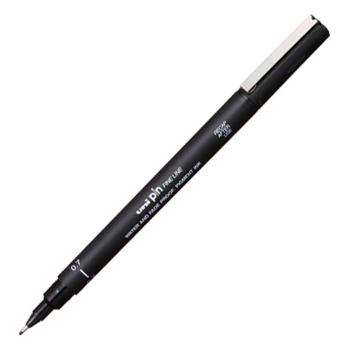 Jemná vložka 0,7 mm čierna UNI PIN 200