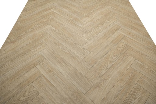 šírka 2 m PVC KOBEREC AKO PARKETA HERRING KOST BÉŽOVÁ HNEDÁ KRÉMOVÁ NA PLSTI