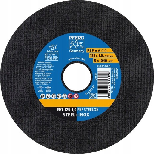 PFERD EHT 115-1,0 PSF STEELOX