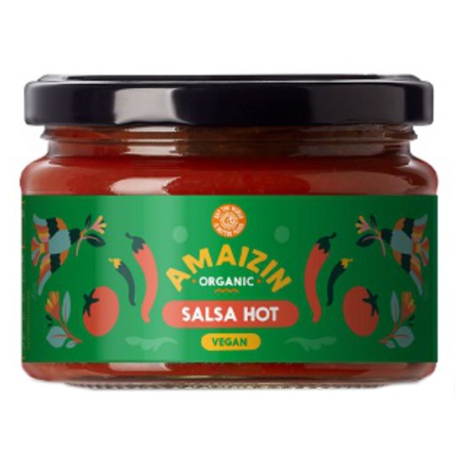 Bio bezlepková pikantná salsa omáčka 260g