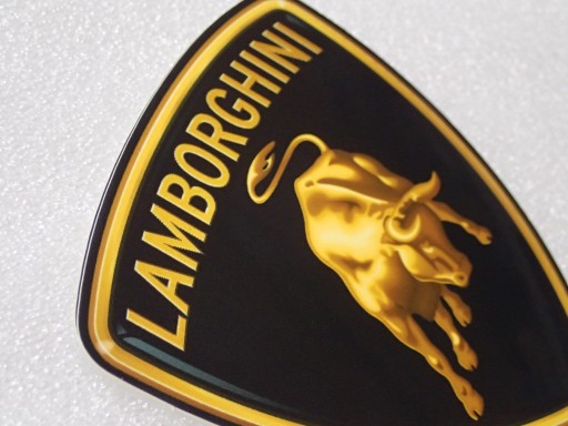 NÁLEPKA S LOGOM LAMBORGHINI SUPERCARS 8,3 x 9,3 cm