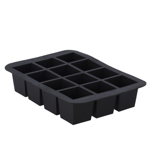Forma na ľad XXL KOCKY SILIKÓNOVÁ Forma na ľad 12 veľkých kociek